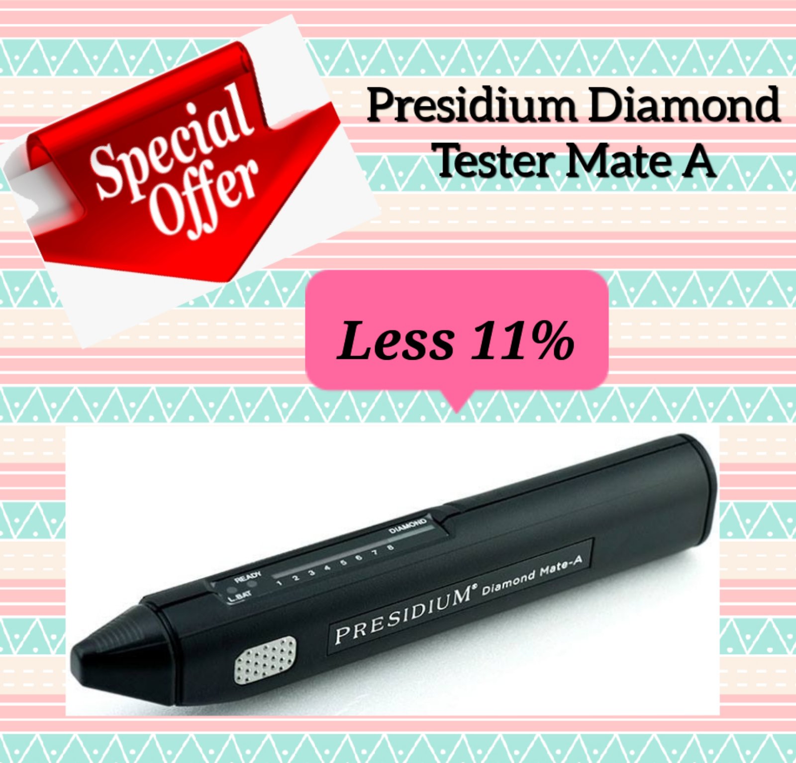 Presidium Diamond Mate-A, Diamond Tester, Jewellers Testers